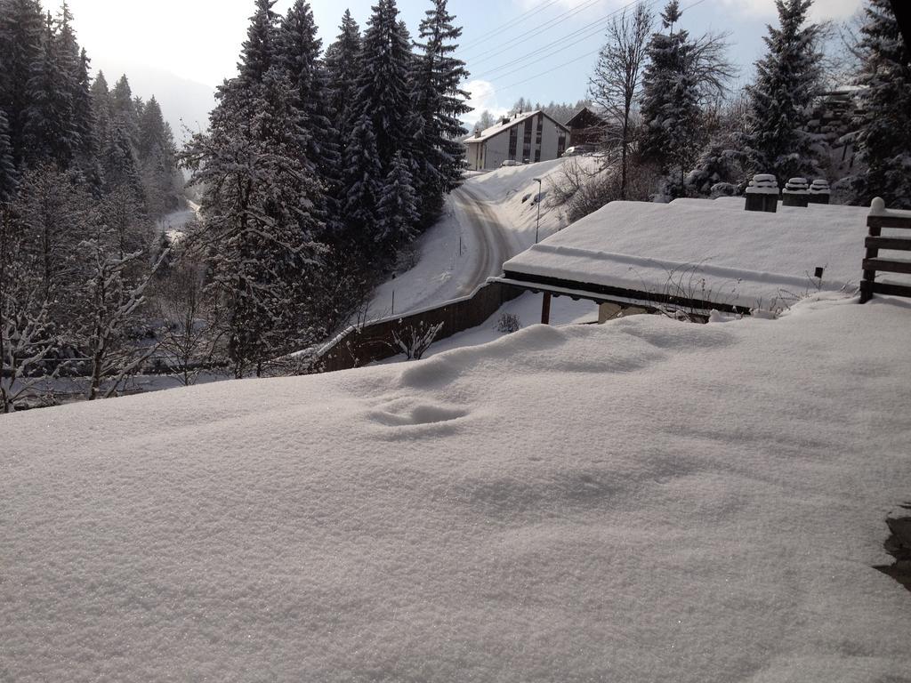 Ferienwohnung Laax Mit Traumblick, Grossem Balkon Und Terrasse Buitenkant foto