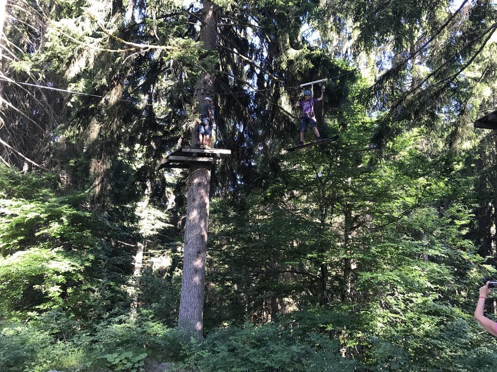 Ferienwohnung Laax Mit Traumblick, Grossem Balkon Und Terrasse Buitenkant foto
