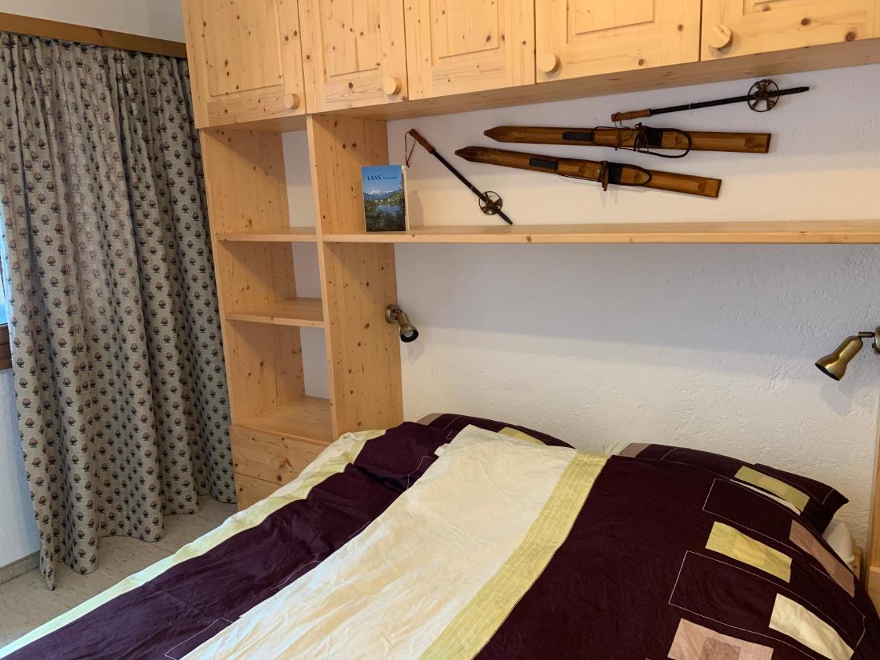 Ferienwohnung Laax Mit Traumblick, Grossem Balkon Und Terrasse Buitenkant foto